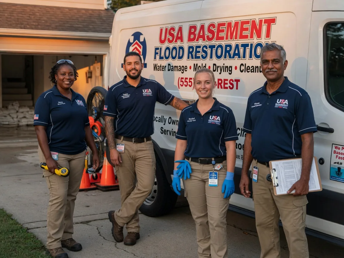 Basement Flood Cleanup company in Layland, WV